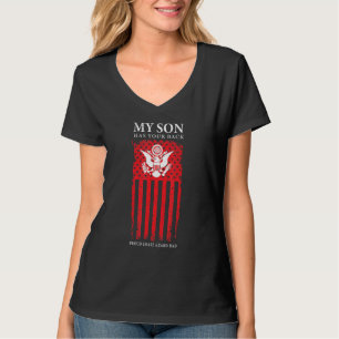 Coast Guard My Son Has Your Proud Coast Guard Dad T-Shirt