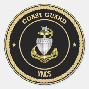 Coast Guard Senior Chief Custom Sticker