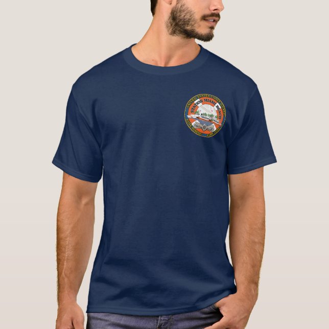 Coast Guard Station Miami Beach T-Shirt (Front)