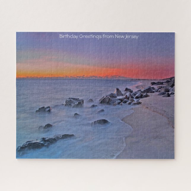 Coast Line New Jersey. Jigsaw Puzzle (Horizontal)