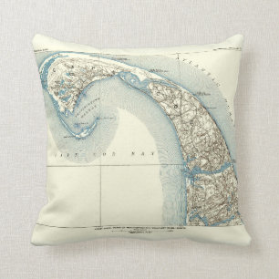 Coast Lines Provincetown Truro and Wellfleet Cushion