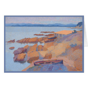 "Coast near Antibes" by Henri Edmond Cross