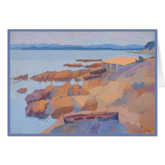 "Coast near Antibes" by Henri Edmond Cross (Front Horizontal)