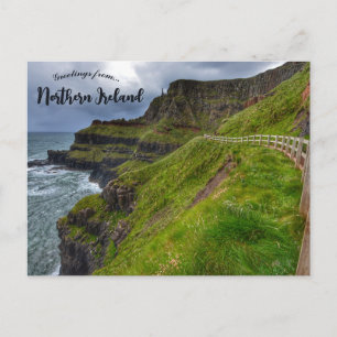 Coast Near Giants Causeway Northern Ireland Postcard
