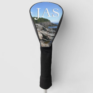 Coast of Bar Island at Acadia National Park Golf Head Cover