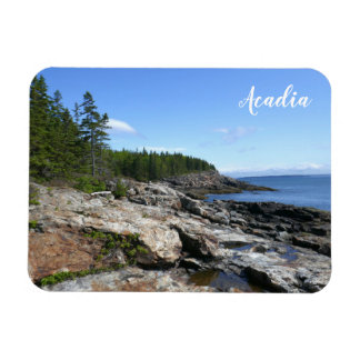 Coast of Bar Island at Acadia National Park Magnet