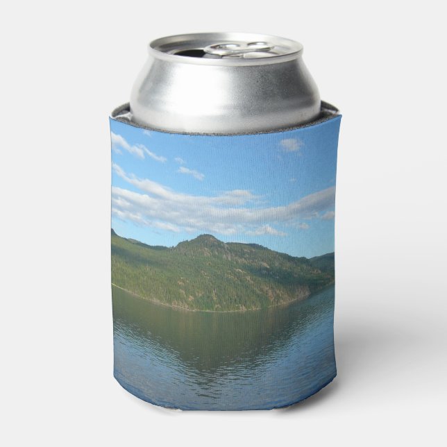 Coast of British Columbia in Scenic Canada Can Cooler (Can Front)