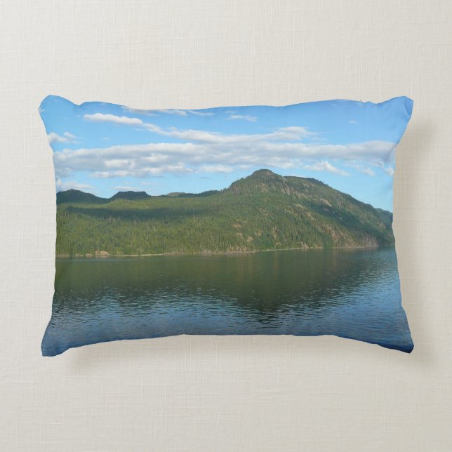 Coast of British Columbia in Scenic Canada Decorative Cushion (Front)