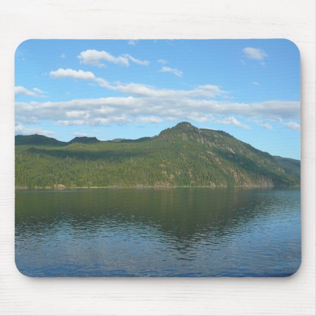 Coast of British Columbia in Scenic Canada Mouse Mat (Front)