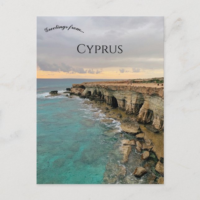 Coast of Cyprus Postcard (Front)
