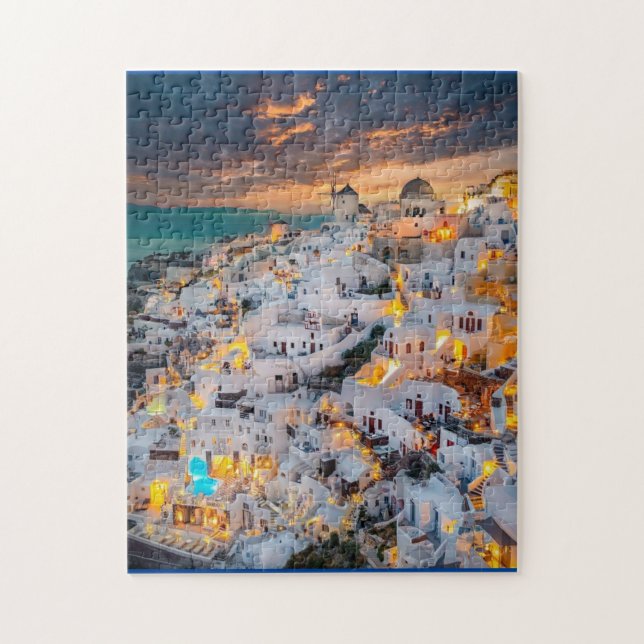 Coast of Greece Puzzle (Vertical)