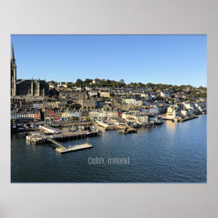 Coast of Ireland, photograph,  Poster