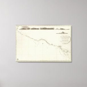 Coast of Mexico Canvas Print