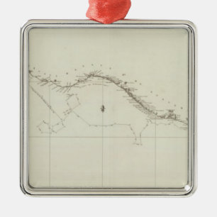 Coast of Mexico Metal Tree Decoration