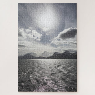 Coast of Norway Landscape Photo Jigsaw Puzzle
