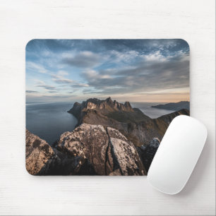 Coast of Norway Landscape Photo Mouse Mat
