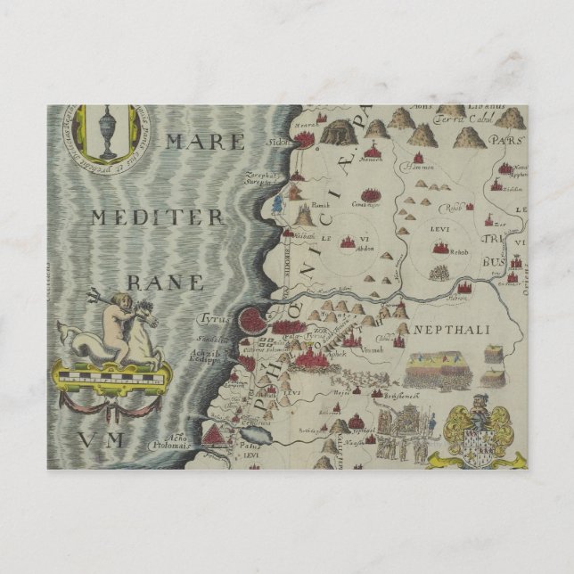 Coast of Phoenicia Postcard (Front)