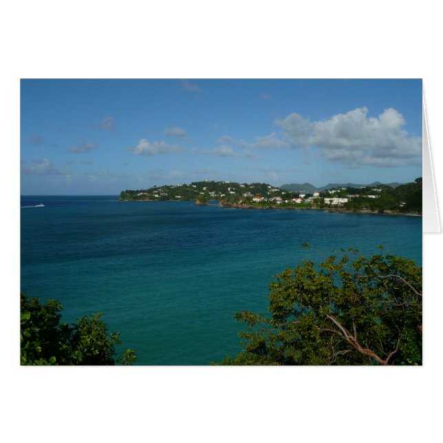 Coast of St. Lucia Caribbean Vacation Photo (Front Horizontal)