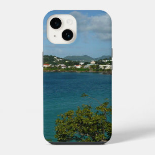 Coast of St. Lucia Caribbean Vacation Photo iPhone 14 Case