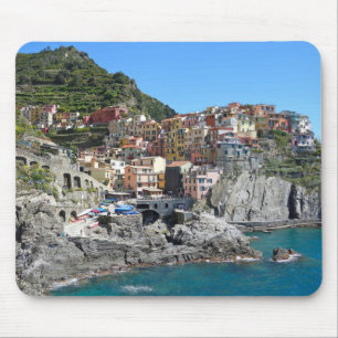 Coast, Sea, Village Mouse Mat