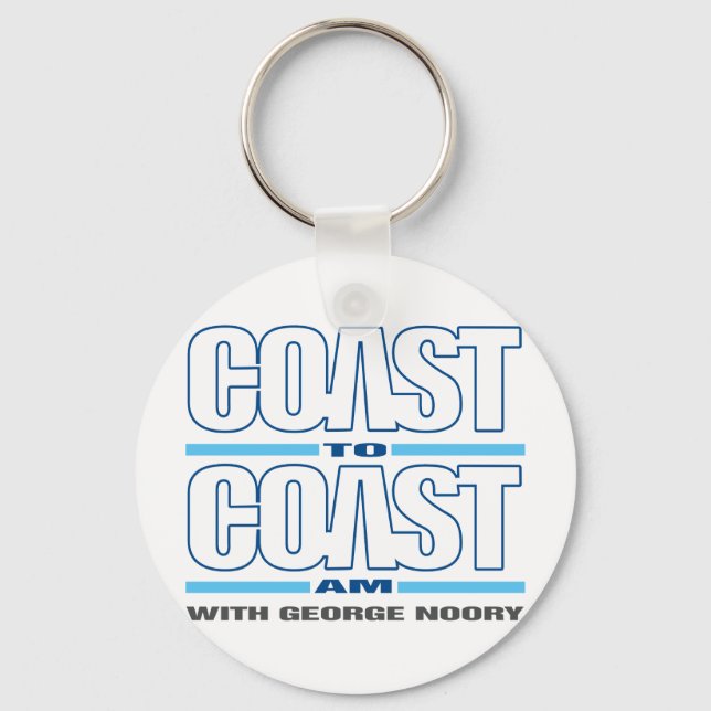 Coast To Coast AM Key Ring (Front)