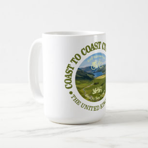 Coast to Coast "C2C" (cycling c) Coffee Mug