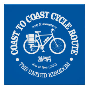 Coast to Coast (cycling) Poster