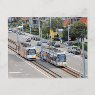 Coast Tram (Belgium) Postcard