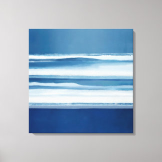 Coastal Abstract Ocean Canvas Print