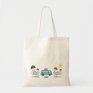 Coastal Adventures: Sun, Sea, and Road Trips Tote Bag