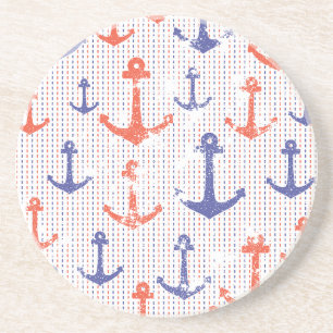 Coastal Americana Anchors Coaster