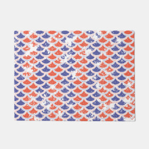 Coastal Americana Fish Scales Doormat