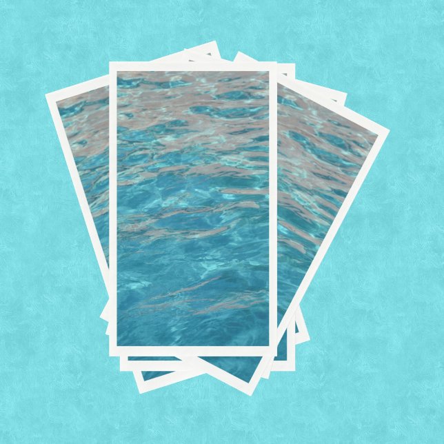 Coastal Aqua Rippling Water Napkin (Creator Uploaded)