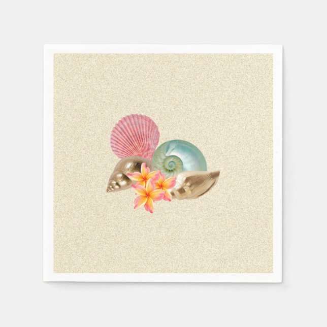 Coastal Arrangement Napkin (Front)