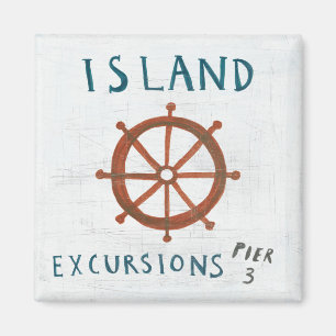 Coastal Art   Island Excursions Magnet