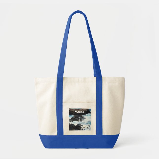 Coastal Aruba Tote Bag (Front)
