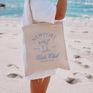 Coastal Bachelorette Weekend Girl's Club Tote Bag