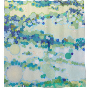 Coastal Beach Bubble Bath Shower Curtain Juul