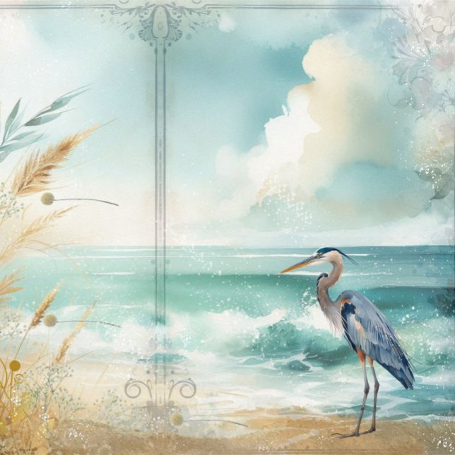 Coastal Beach Decoupage Junk Journal Scrapbook  (Coastal Beach Decoupage Junk Journal Scrapbook)