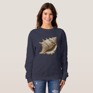 Coastal/beach/nautical seashell  sweatshirt