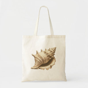 Coastal/beach/nautical seashell  tote bag