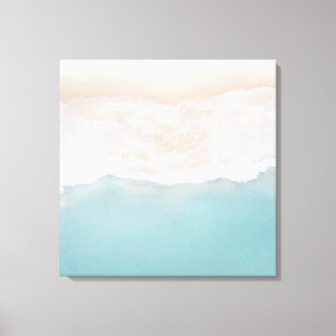Coastal Beach Sand Set of 2 Canvas Print