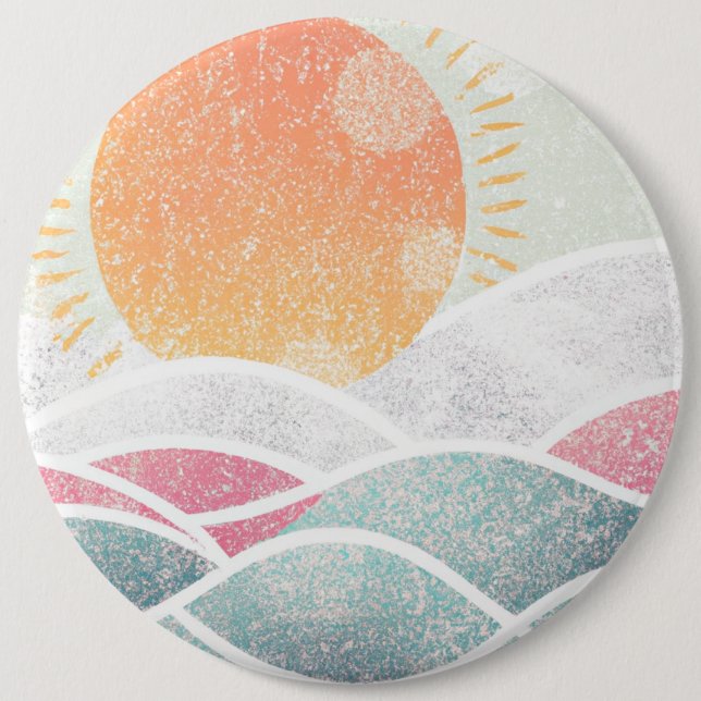 Coastal/Beach/sunny  6 Cm Round Badge (Front)