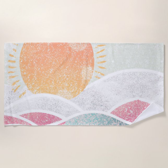Coastal/Beach/sunny  Beach Towel (Front)