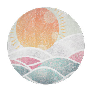 Coastal/Beach/sunny Cutting Board