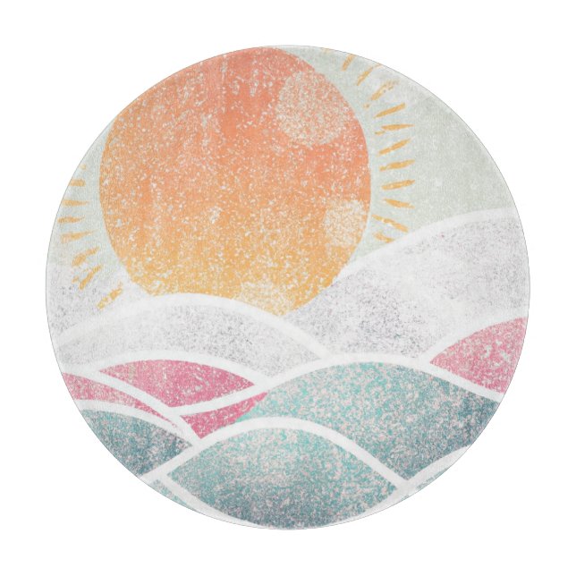 Coastal/Beach/sunny  Cutting Board (Front)