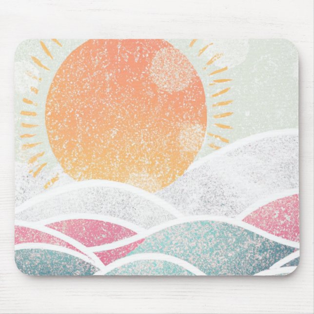 Coastal/Beach/sunny  Mouse Mat (Front)