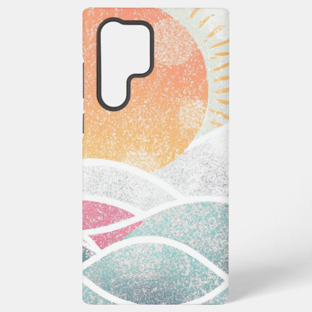 Coastal/Beach/sunny  Samsung Galaxy S22 Ultra Case (Back)