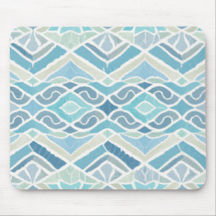 Coastal/beachy/nautical blue mouse mat