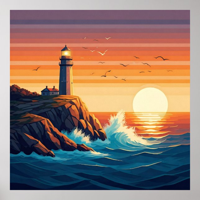 Coastal Beacon Poster (Front)